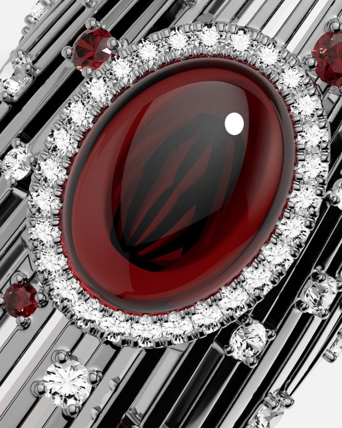 Unazë Les Éventails Signature Karnelian
