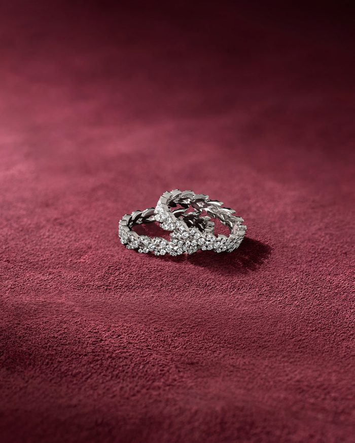 Unazë Pavé Couture Large Zirkon Kubik